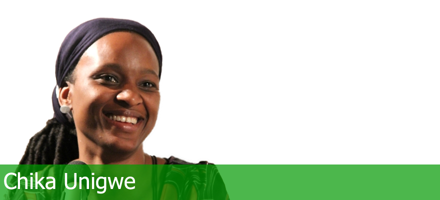 Chika Unigwe, Nigerian writer and author of On Black Sisters' Street