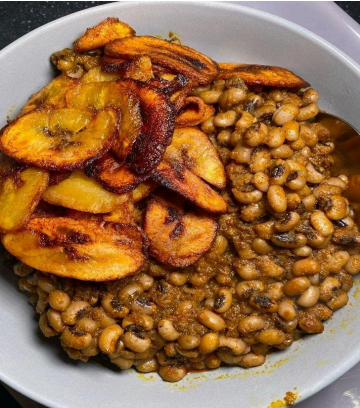 beans+plantain