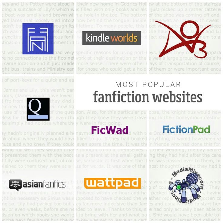 fanfiction website poster